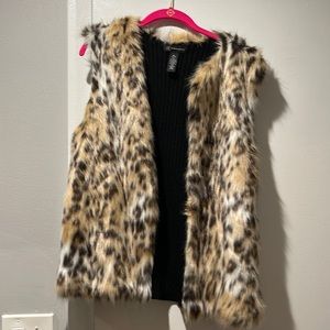 Furry vest